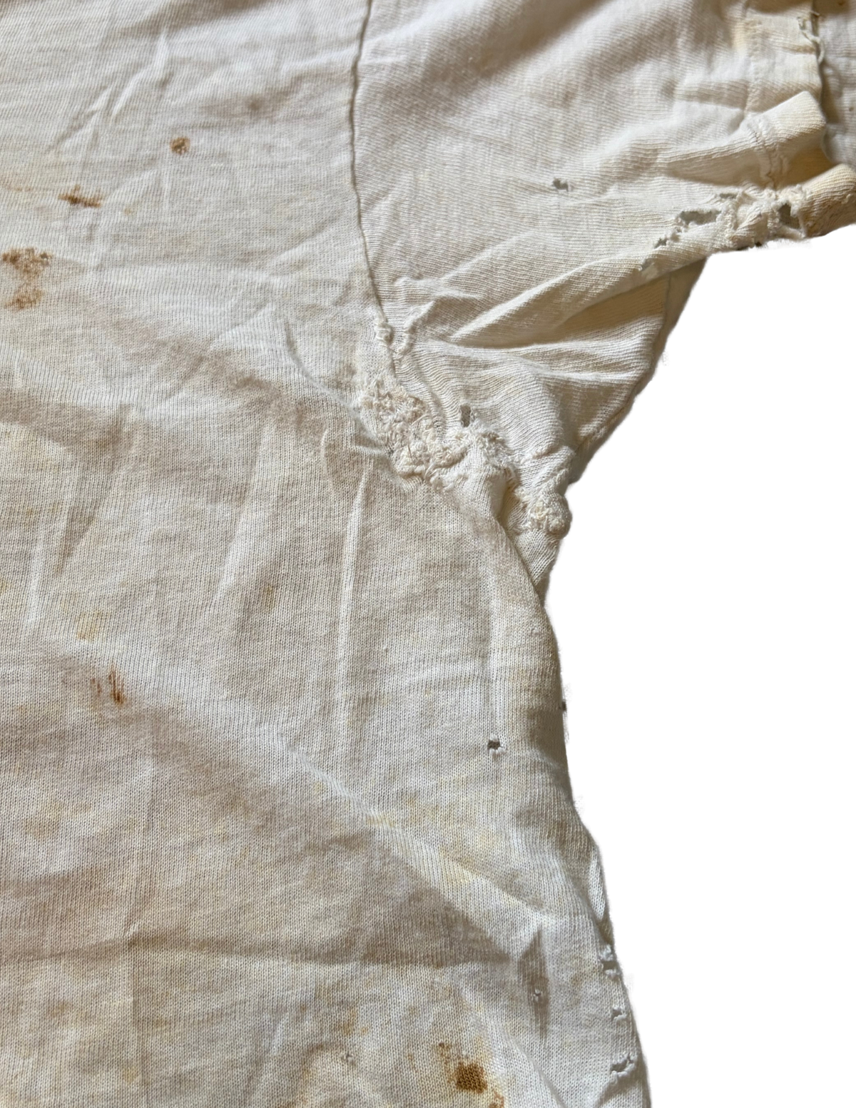 Heavily Distressed & Repaired 50's T Shirt