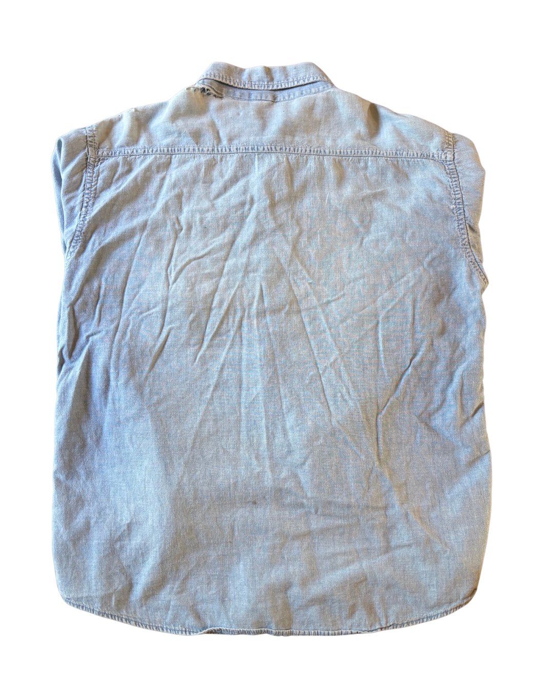 1940's 50's Blue Cotton Chambray