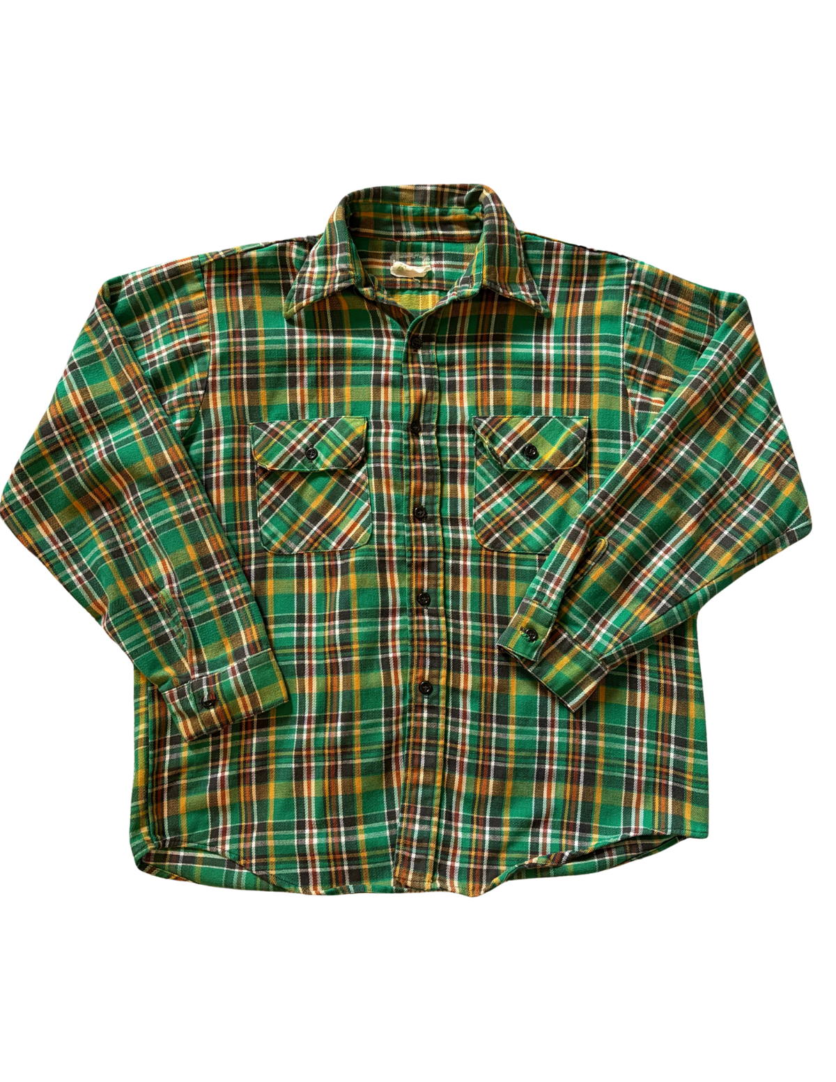 1960's 5 Brothers Woven Cotton Flannel