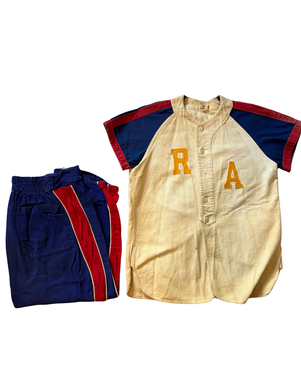 1940's Cotton Baseball Uniform