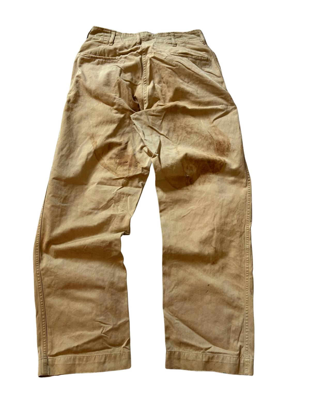 Distressed 1940's US Army Chinos