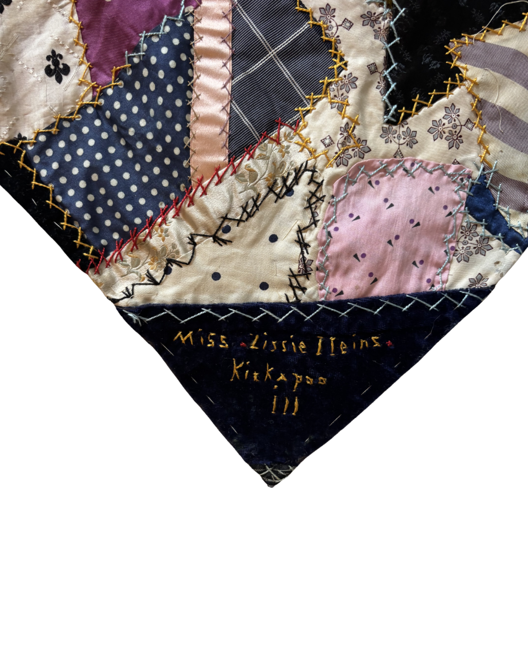 Hand Stitched Antique Patchwork Quilt