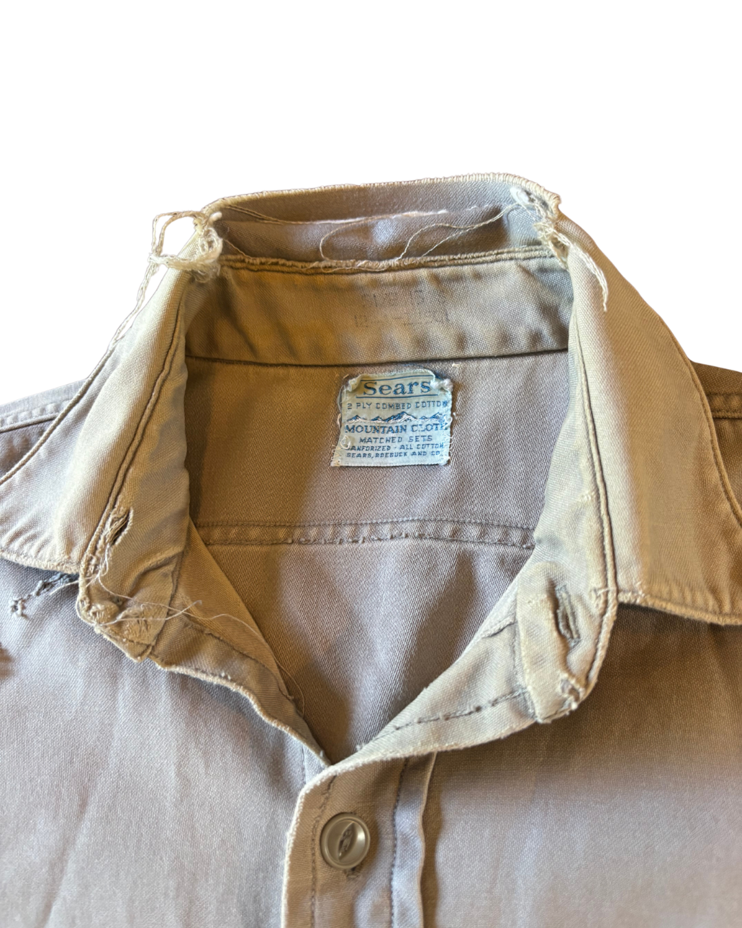 1950's Sears Mountain Cloth Work Shirt