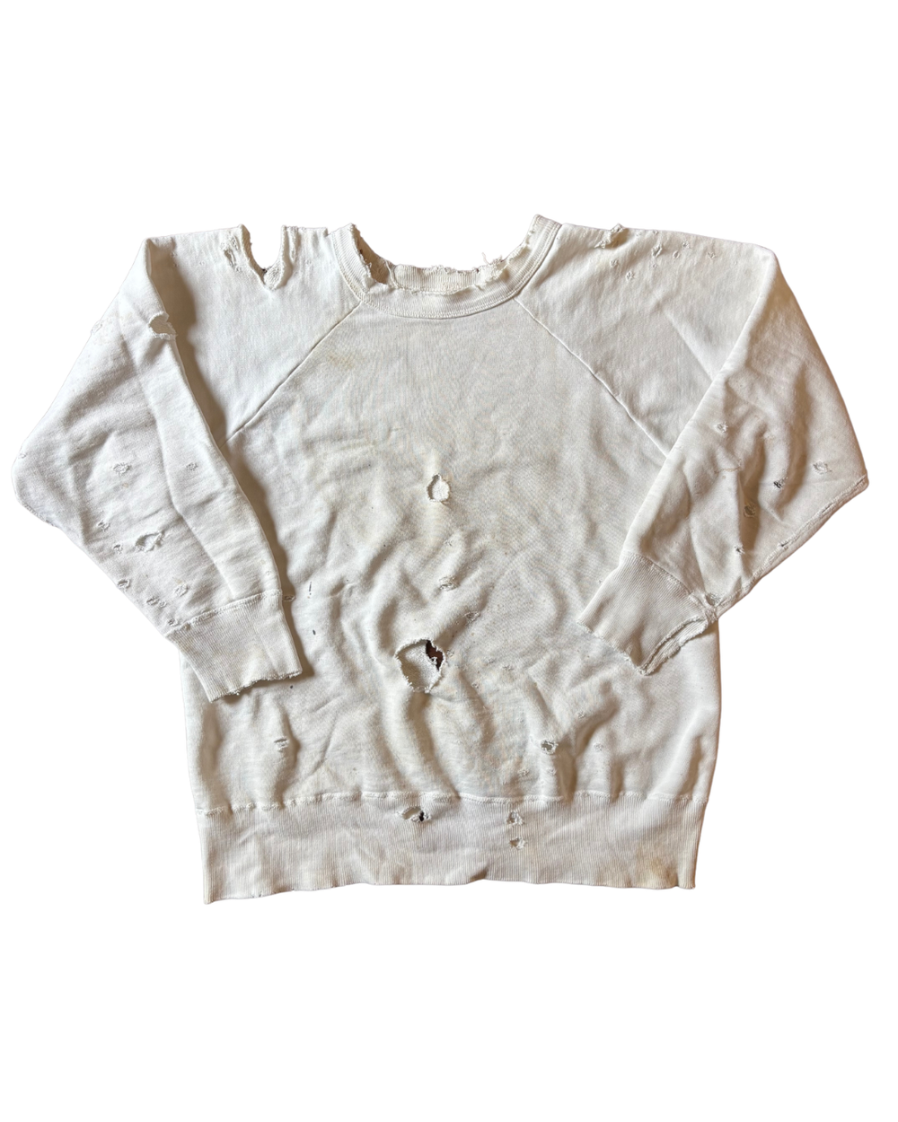 Distressed 1950's Hanes Windshield Cotton Sweatshirt