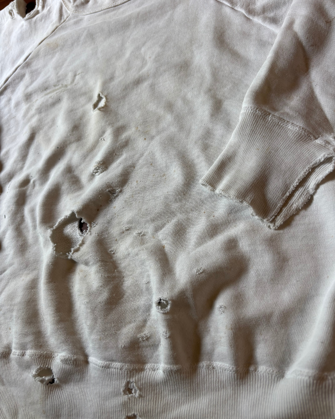 Distressed 1950's Hanes Windshield Cotton Sweatshirt