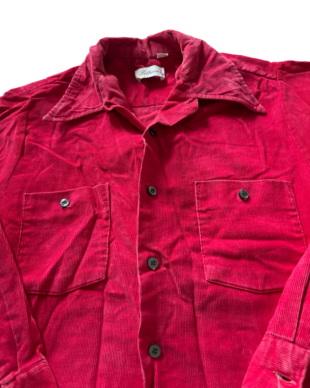 1950's Pelham Red Corduroy Button Down