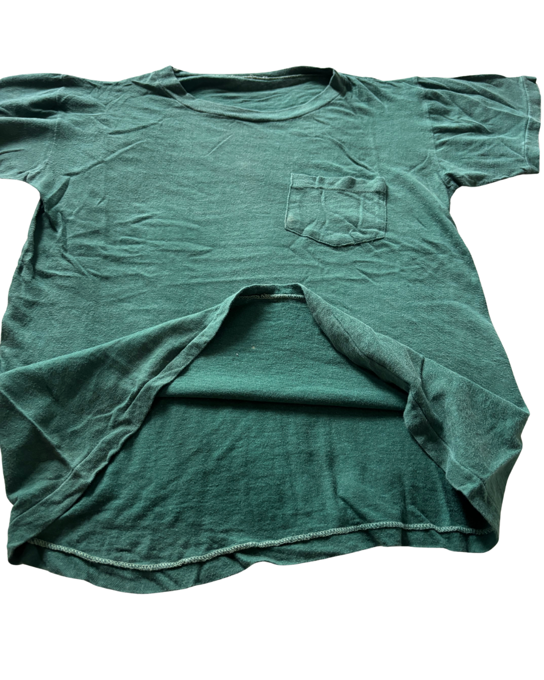 1960's Green Pocket Tee