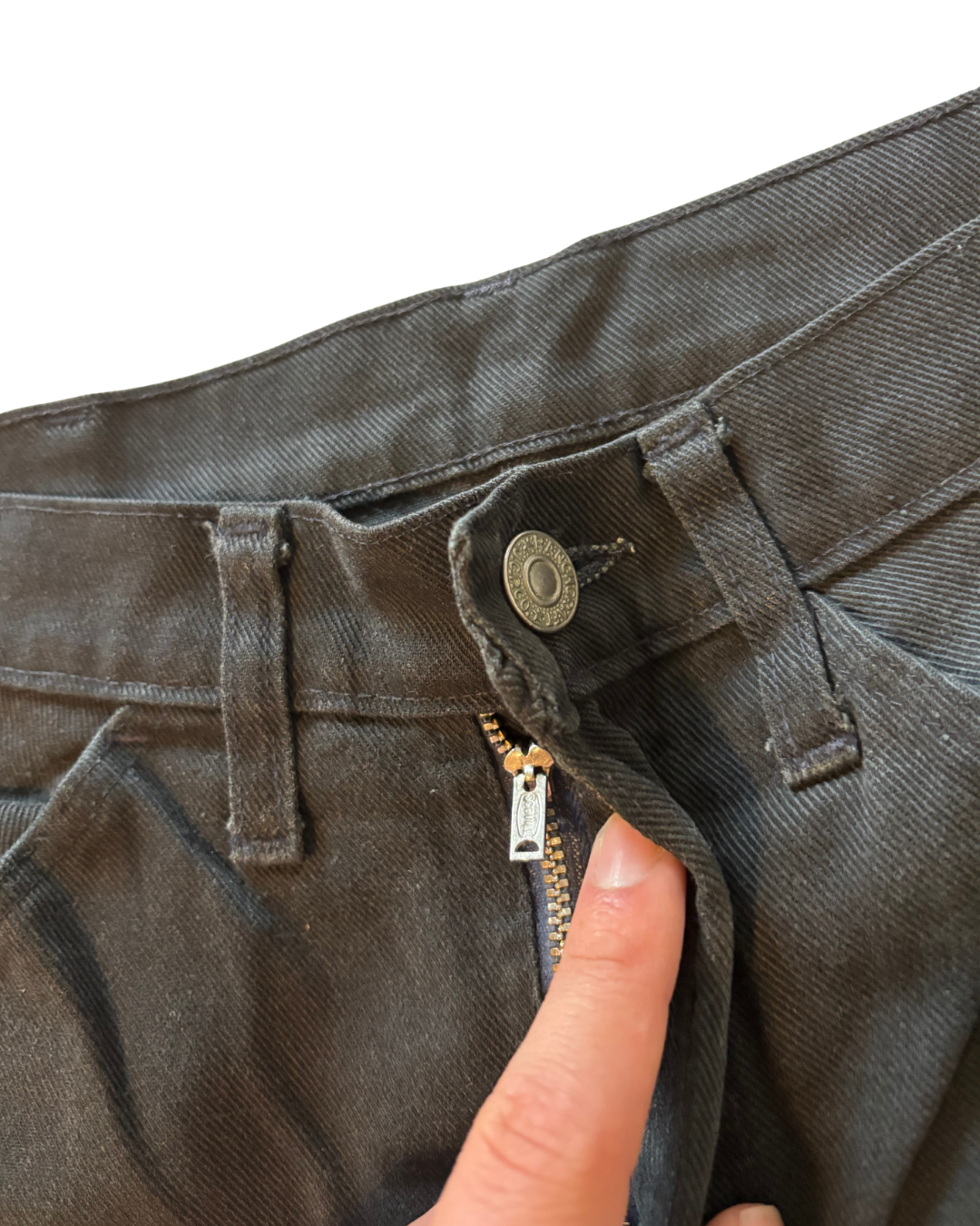 1960's Penney's Ranch Craft Black Work Pants