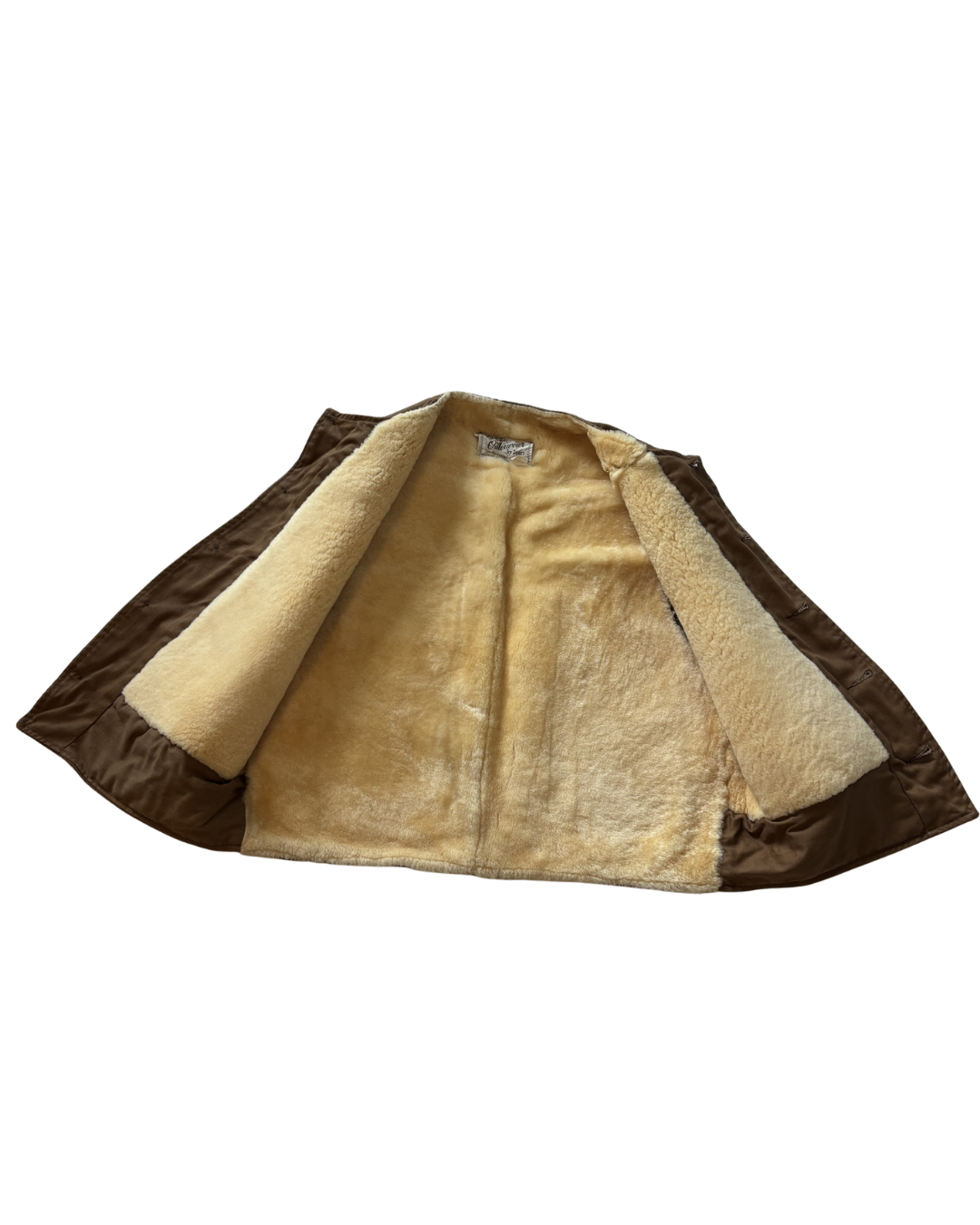 1950's Hercules Shearling Lined Vest