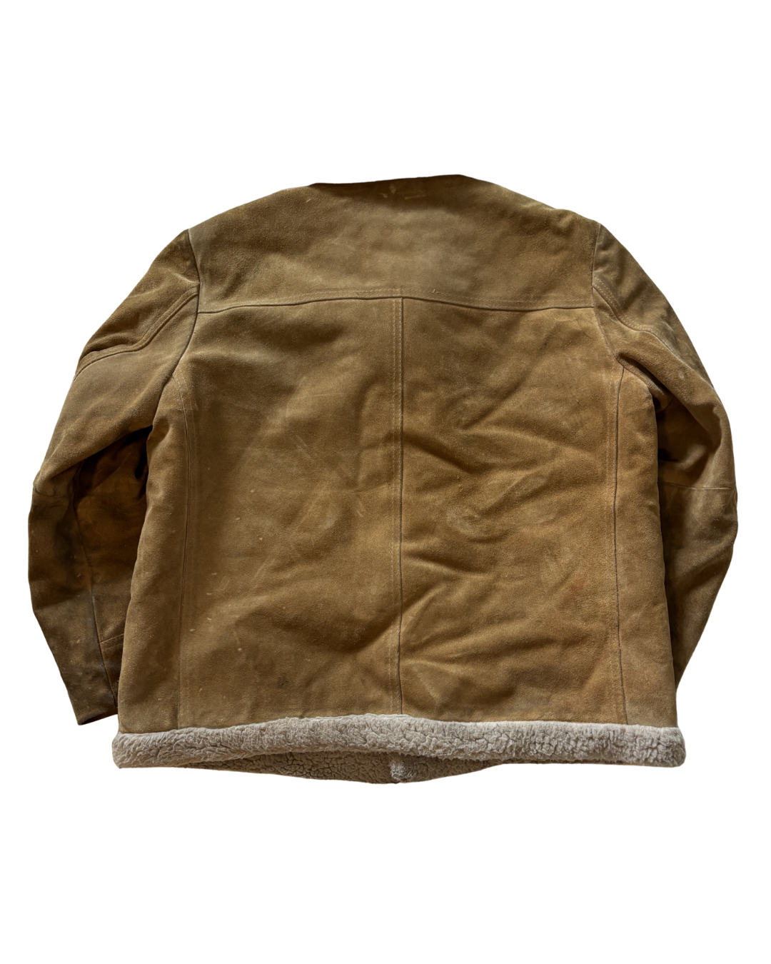 Sears Western Shearling Suede Jacket