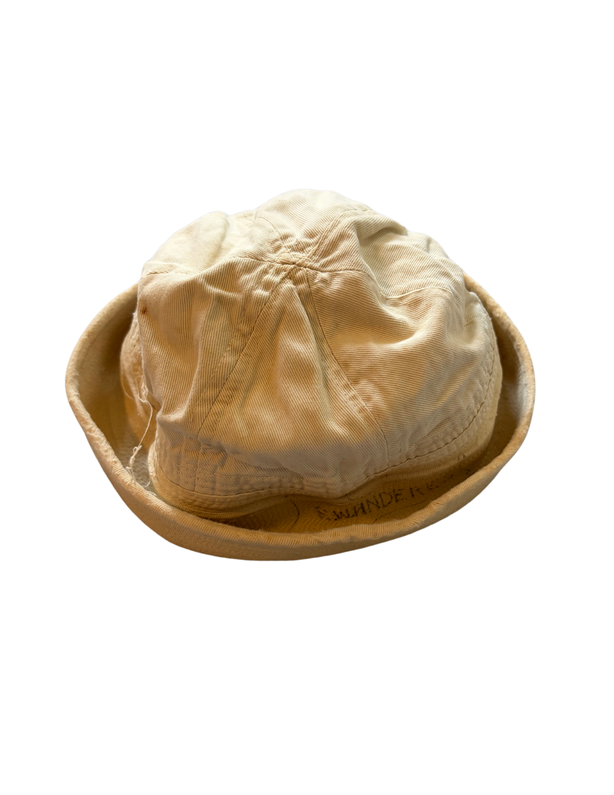 White 1940's USN Sailor Cap