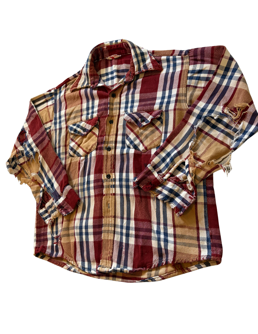 Distressed 1960's Frostproof Woven Cotton Flannel