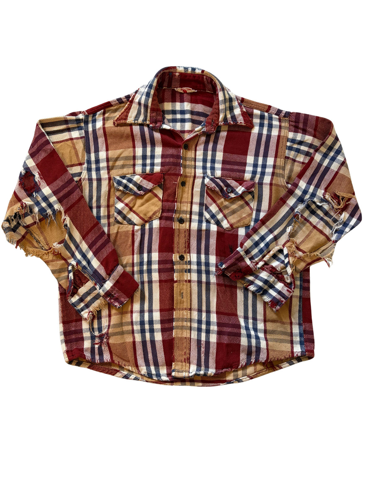 Distressed 1960's Frostproof Woven Cotton Flannel