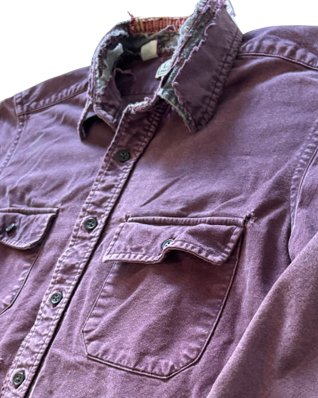 Sun Faded LL Bean Chamois Button Down