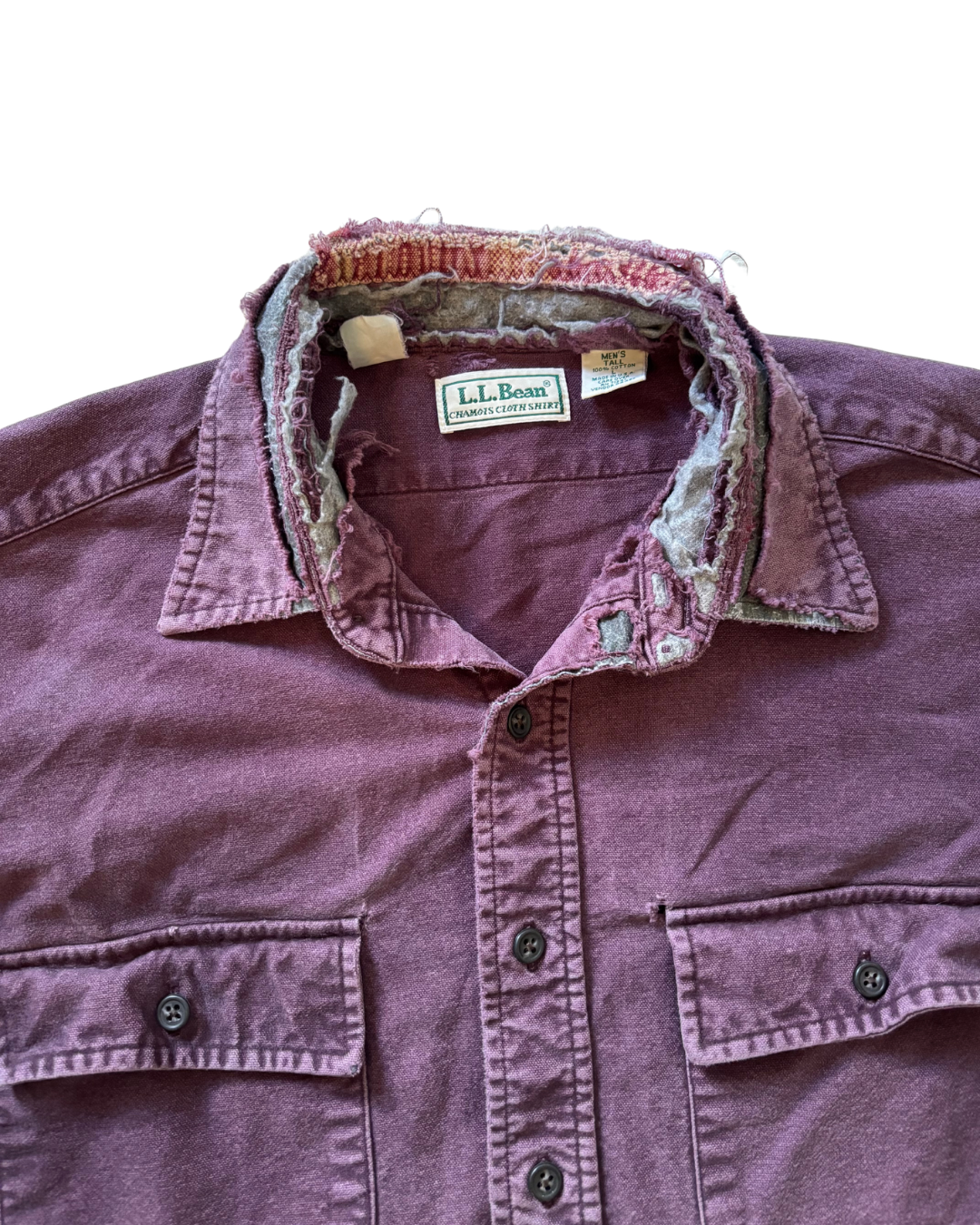 Sun Faded LL Bean Chamois Button Down