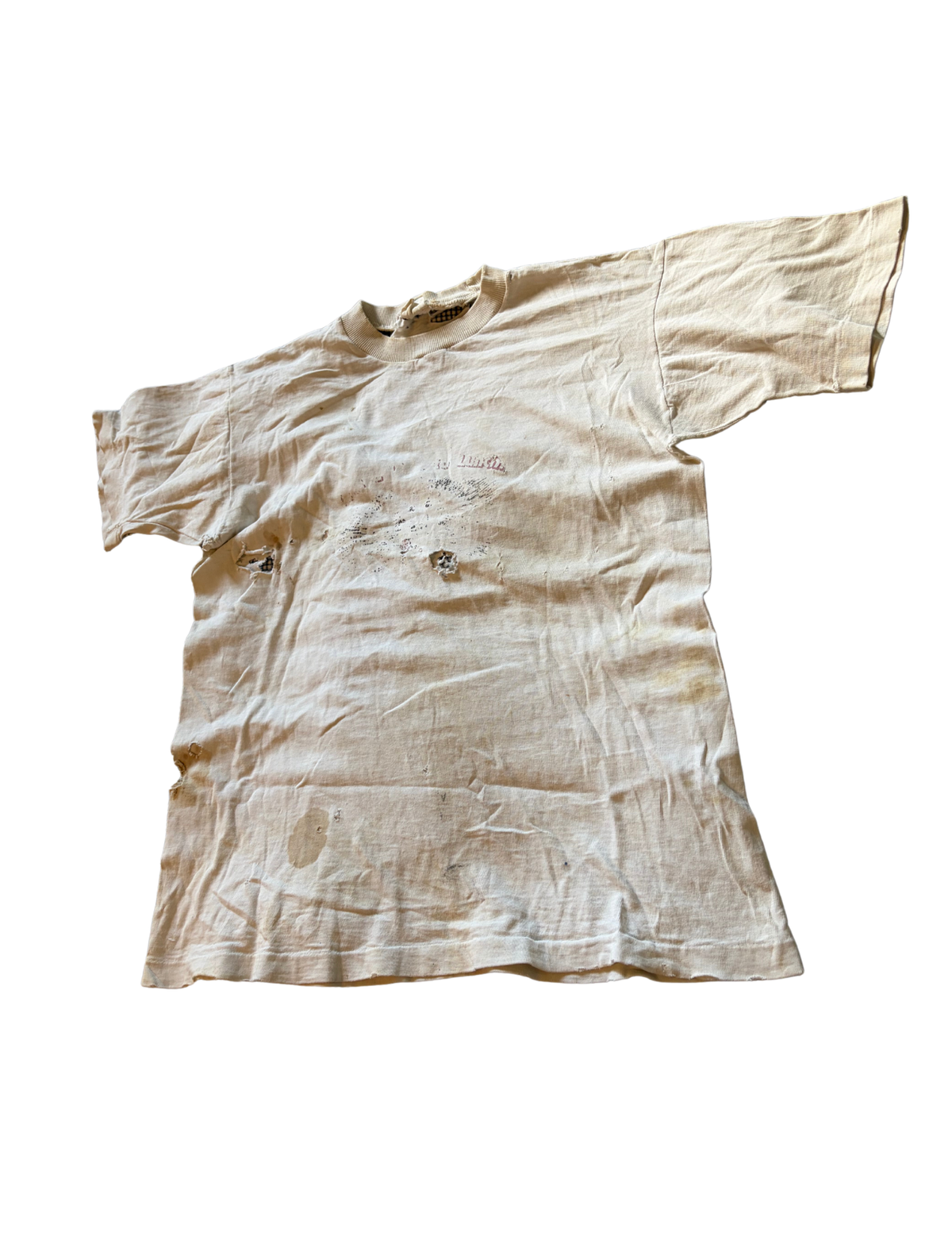 Distressed 1960's Penney's Graphic Cotton T Shirt